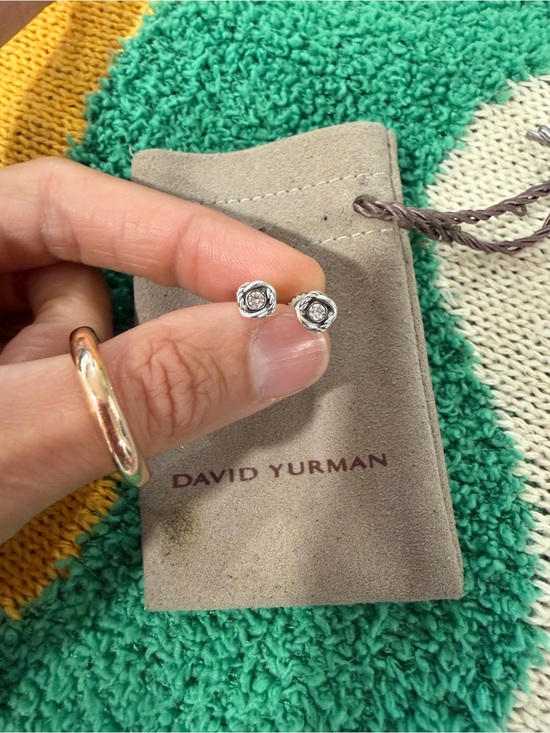 David Yurman Jewelry - David Yurman INFINITY STUD EARRINGS